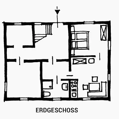 Altes-forsthaus-8 Apartment *